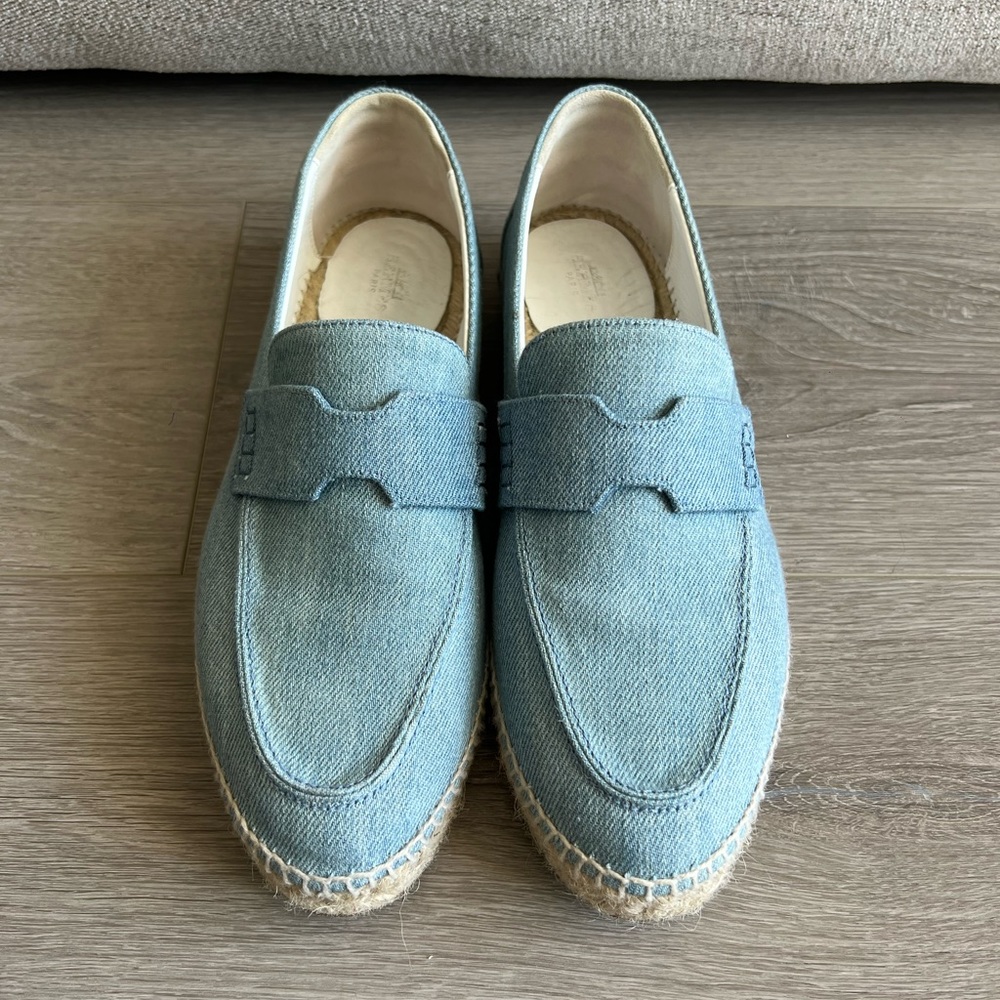Hermes Denim Espadrilles